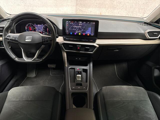 Seat LEON 1.4 TSI eHybrid PHEV FR Intense 204Pk Automaat (APPLE CARPLAY, GROOT NAVI, MEMORY SEAT, STUUR/STOELVERWARMING, CAMERA, GETINT GLAS, KEYLESS, NIEUWSTAAT)