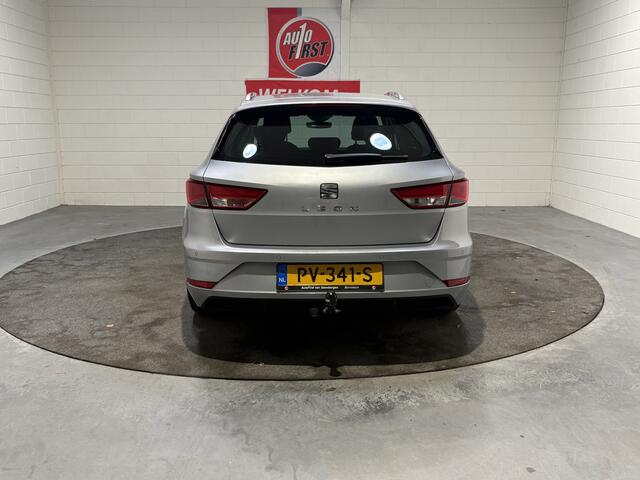 Seat LEON ST 1.0 EcoTSI Style Business Intense, Automaat, 18 inch, Navi, Cruise, Trekhaak, Clima, Isofix, Volledig onderhouden, Prijs incl. apk, beurt 3 mnd garantie