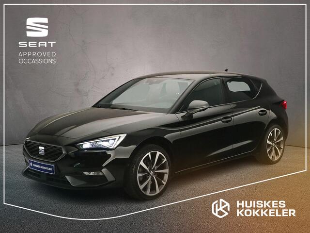 Seat LEON FR Business Intense 1.5 TSI 150pk Adaptive cruise control, Achteruitrijcamera, LED koplampen, Navigatie, Stoelverwarming, App connect, Stuurwiel verwarmd