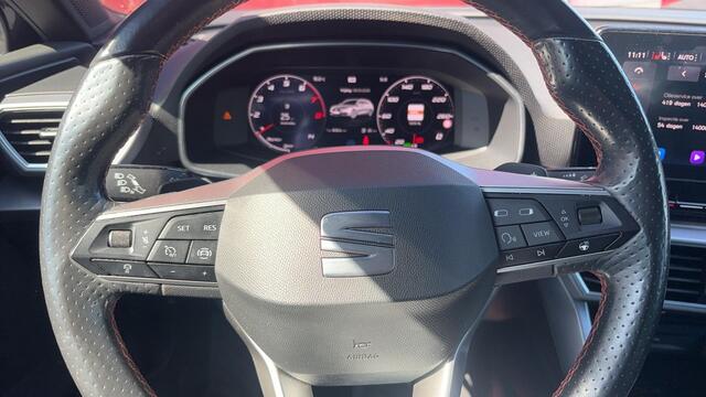 Seat LEON Sportstourer 1.5 eTSI FR Launch Edition SFEER / KEYLESS / STOELVERW / STUURVERW / TREKHAAK / FULL LED / CARPLAY / PDC