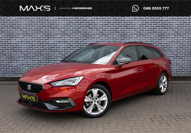 Seat LEON Sportstourer 1.5 TSI FR Launch Edition | Achteruitrijcamera | Parkeersensoren | Navigatie | Apple Carplay | Android Auto | Keyless Entry | Elektrische Achterklep | Stoelverwarming