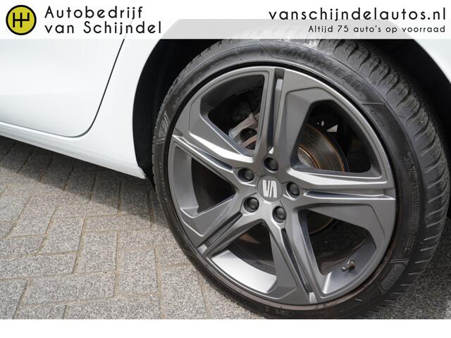 Seat LEON 1.0 E-TSI 111PK AUTOMAAT FR SPORT BUSINESS INTENSE ORIGINEEL NEDERLANDS FULL LED CAMERA 18INCH 4X ALL SEASON ANDROID/APPLECARPLAY NAVI CLIMA CRUISE BLUETOOTH PDC V+A+ASSIST ENZ...
