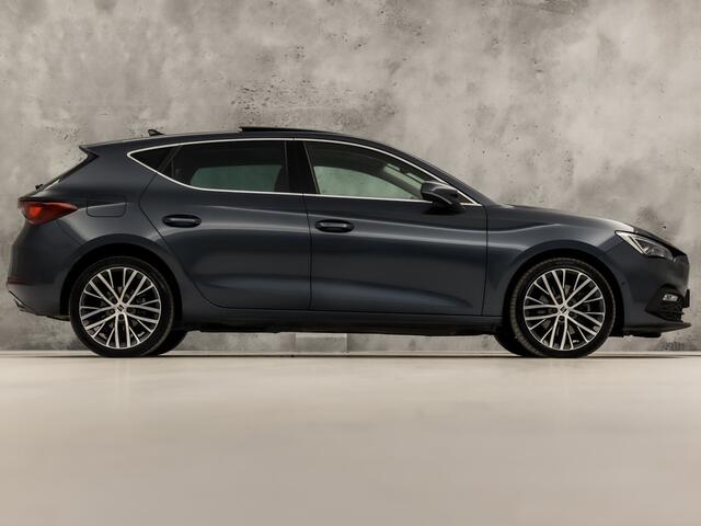 Seat LEON 1.4 TSI eHybrid PHEV Xcellence Sport 204Pk Automaat (PANORAMADAK, APPLE CARPLAY, GROOT NAVI, LEDER/ALCANTARA, MEMORY SEAT, CAMERA, GETINT GLAS, NIEUWE APK, NIEUWSTAAT)