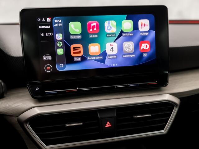 Seat LEON 1.4 TSI eHybrid PHEV Xcellence Sport 204Pk Automaat (PANORAMADAK, APPLE CARPLAY, GROOT NAVI, LEDER/ALCANTARA, MEMORY SEAT, CAMERA, GETINT GLAS, NIEUWE APK, NIEUWSTAAT)
