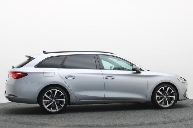 Seat LEON Sportstourer 1.0 eTSI FR Business Intense Eerste Eigenaar, Virtual Cockpit, ACC, Camera, Apple Carplay, LED, 18''