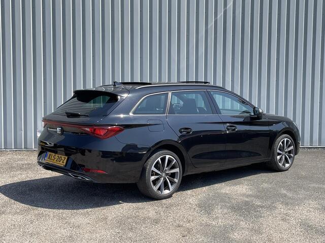 Seat LEON Sportstourer 1.4 TSI eHybrid PHEV FR Business Intense | 93,8% SOH | Leder/Alcantara | Lichtmetalen velgen 18" | Elektrisch bedienbare achterklep | Apple Carplay/Android Auto
