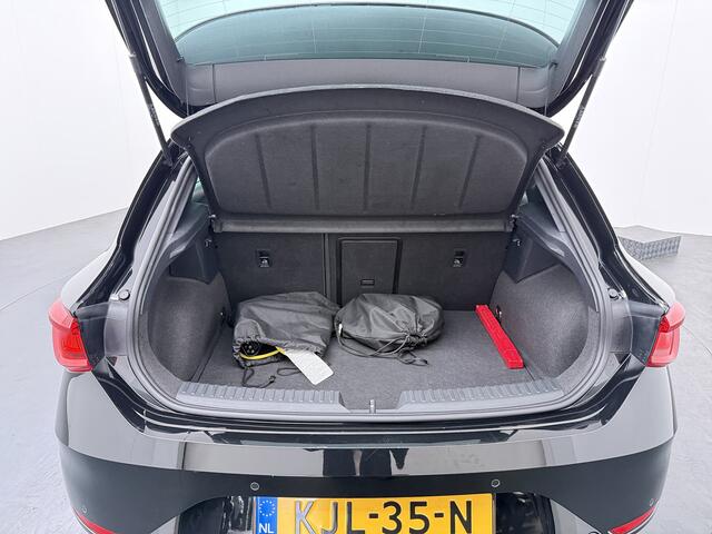 Seat LEON 1.5 TSI e-Hybrid 204 pk FR Business | Stoel- en stuurwiel verwarming | Adapt. Cruise | Camera | 1/2 leer | Fabrieksgarantie t/m 05-2029 |