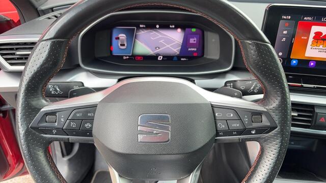 Seat LEON Sportstourer 1.5 eTSI FR Launch Edition AUTOMAAT / CAMERA / SFEER / CARPLAY / ACC / STUURVERW / FULL LED / CLIMA / PDC