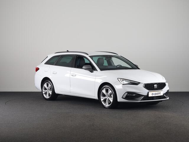 Seat LEON Sportstourer 1.5 TSI e-Hybrid FR PHEV First Edition 204 pk Automaat | Verlengde garantie | Navigatie | Parkeersensoren (Park assist) | Achteruitrijcamera | Adaptieve cruise control | Matrix LED koplampen |