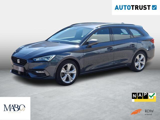 Seat LEON Sportstourer 1.0 TSI FR Bus. Intense NL Auto|Dealer onderh.|Full LED|Carplay|Elek.klep|Stuurwiel Verw.|