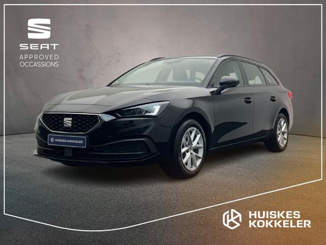 Seat LEON Sportstourer 1.5 TSI Style 115pk, Cruise control, Parkeersensoren, Climate control, App-connect, Airco, DAB-radio, Bluetooth, LED koplampen