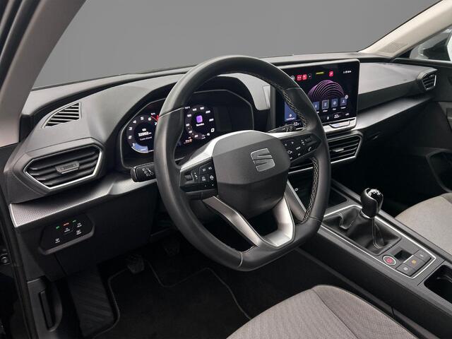 Seat LEON Sportstourer 1.5 TSI Style 115pk, Cruise control, Parkeersensoren, Climate control, App-connect, Airco, DAB-radio, Bluetooth, LED koplampen