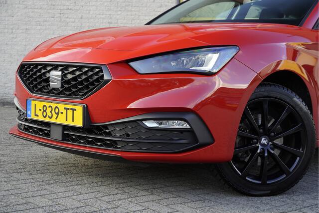 Seat LEON 1.0 TSI 5drs Edition BJ2021 Lmv 17" | Led V+A | Pdc | Elek. trekhaak | App-Connect | Navi | Virtual cockpit | Climate control | Cruise control | Getint glas
