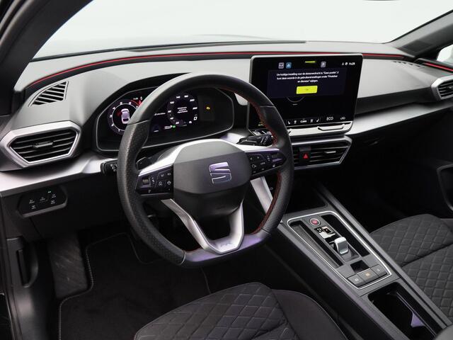 Seat LEON Sportstourer 1.5 TSi e-Hybrid 204 Pk Automaat FR Business | Trekhaak | Carplay | Sportstoelen | Virtual Cockpit | Cruise Control | 17 Inch | 17.924 Km!