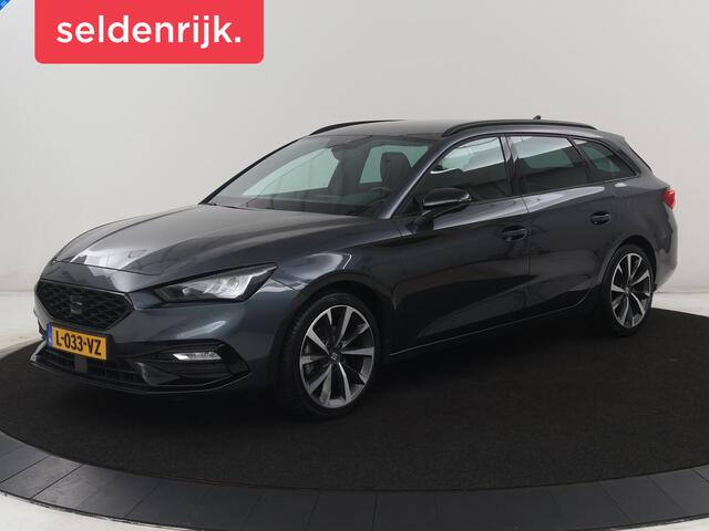 Seat LEON Sportstourer 1.5 TSI FR | Half leder | Cruise control | Climate control | Sfeerverlichting | Park assist | Carplay | Full LED | Virtueel dashboard | 18" velgen
