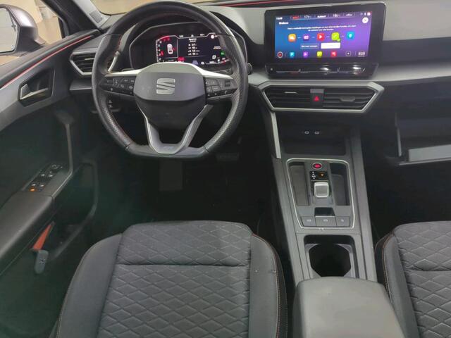 Seat LEON Sportstourer 1.5 eTSI FR Business Intense DSG Automaat / Beats audio / Navigatie / Clima / El A-Klep / LED verlichting / Parkeersensoren trans