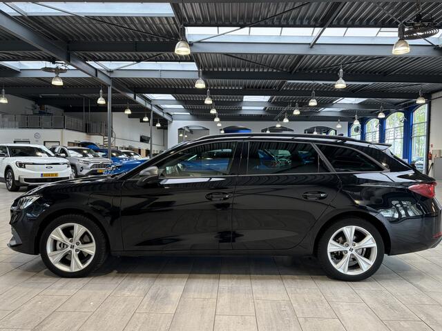 Seat LEON Sportstourer 1.5 TSI e-Hybrid PHEV 204 pk FR Business | Trekhaak | Stoel- en stuurwiel verwarming | Adapt. Cruise | Camera | 1/2 leer |