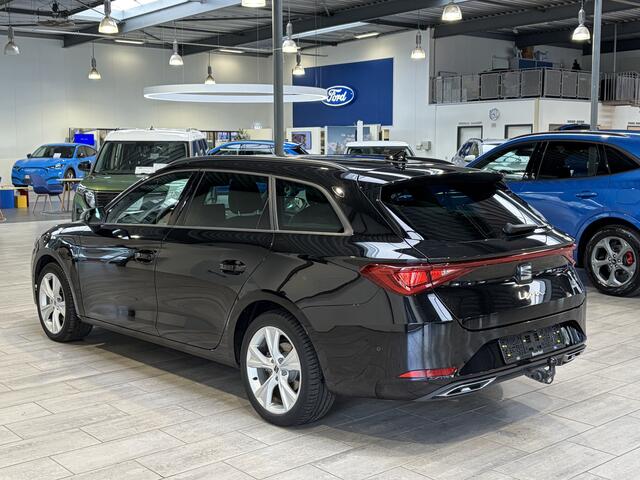 Seat LEON Sportstourer 1.5 TSI e-Hybrid PHEV 204 pk FR Business | Trekhaak | Stoel- en stuurwiel verwarming | Adapt. Cruise | Camera | 1/2 leer |