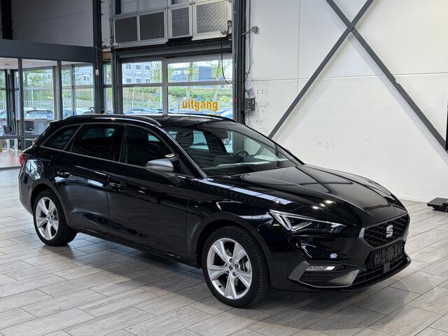 Seat LEON Sportstourer 1.5 TSI e-Hybrid PHEV 204 pk FR Business | Trekhaak | Stoel- en stuurwiel verwarming | Adapt. Cruise | Camera | 1/2 leer |