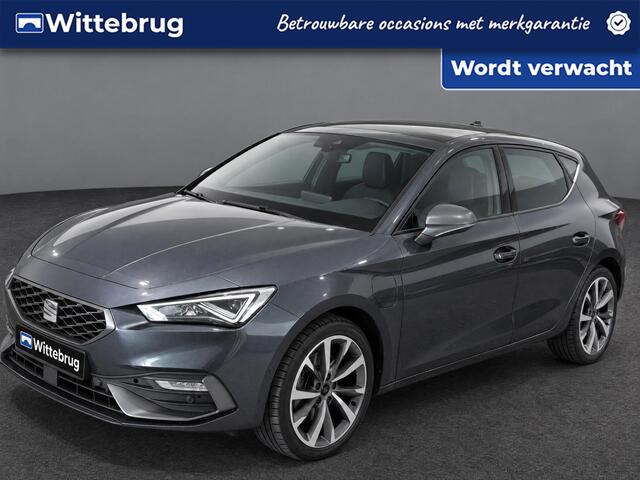 Seat LEON 1.4 TSI eHybrid PHEV FR Business Intense / AUTOMAAT/ PANO/ CAMERA/ PARK. SENSOREN/ MEMORY SEATS/ DODE HOEK/ LED/ STOEL-STUURVERWARM./ FULL LINK/ ADAPT. CRUISE/ TRAVEL ASSIST/ DCC/ NAVI/ CLIMA/ DAB/ 18" LMV