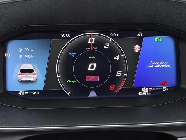 Seat LEON 1.4 TSI eHybrid PHEV FR Business Intense / AUTOMAAT/ PANO/ CAMERA/ PARK. SENSOREN/ MEMORY SEATS/ DODE HOEK/ LED/ STOEL-STUURVERWARM./ FULL LINK/ ADAPT. CRUISE/ TRAVEL ASSIST/ DCC/ NAVI/ CLIMA/ DAB/ 18" LMV