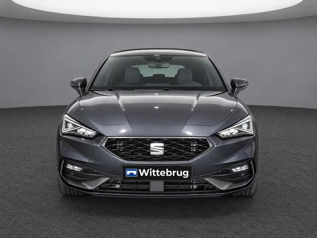 Seat LEON 1.4 TSI eHybrid PHEV FR Business Intense / AUTOMAAT/ PANO/ CAMERA/ PARK. SENSOREN/ MEMORY SEATS/ DODE HOEK/ LED/ STOEL-STUURVERWARM./ FULL LINK/ ADAPT. CRUISE/ TRAVEL ASSIST/ DCC/ NAVI/ CLIMA/ DAB/ 18" LMV