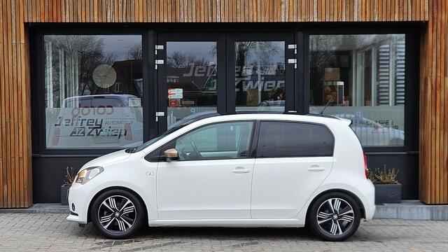 Seat MII 1.0 Mii by Cosmopolitan lichtmetaal. leer/alcantara. parkeer sensor.