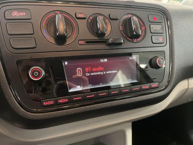 Seat MII 1.0 60pk Style Intense · Cruise Control · P-Sensoren · Airco · Radio · Bluetooth · 14'' Inch ·