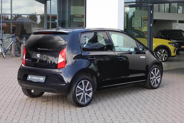 Seat MII Electric Plus 83PK / 61kW, Climatronic, lederen stuurwiel, privacy glas, parkeersensoren achter, stoelverwarming, voorruitverwarming, lane assist, licht en regensensor, elektrische verstelbare en verwarmbare spiegels