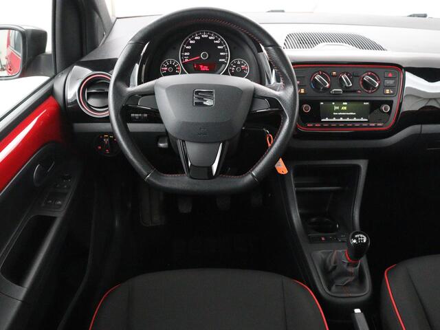 Seat MII 1.0 FR Line Pano | Airco | Lichtmetalen velgen | Striping | Sportstoelen