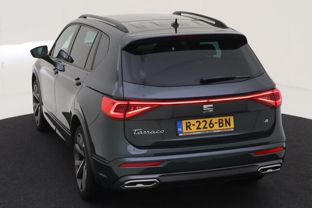 Seat Tarraco 1.5 TSI FR Business Intense / AUTOMAAT/ PANO/ TREKHAAK/ 360 CAMERA/ PARK. SENSOREN/ MEMORY SEATS/ STOEL EN STUURVERWARM./ VIRTUAL COCKPIT/ NAVI/ CLIMA/ 20" LMV