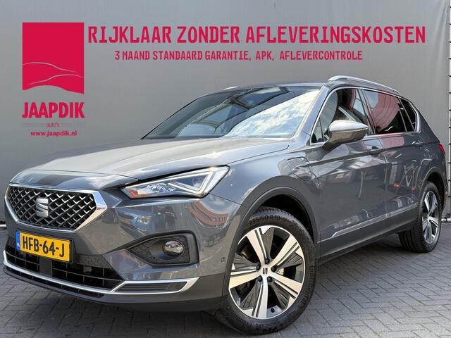 Seat Tarraco BWJ 2021 1.4 TSI e-Hybrid 150 PK PHEV Xcellence AUTOMAAT / APPLE CARPLAY / ANDROID AUTO / NAVI / CLIMA / ADAPTIVE CRUISE / LEDER / STOELVERW. / ELEKTRICHE ACHTERKLEP / CAMERA / LMV / PDC