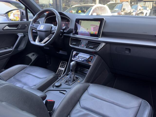 Seat Tarraco 1.5 TSI AUT7 FR PANODAK LEDER 20 INCH-LMV NAVI CAMERA360 CARPLAY PARK-ASSIST LED PDC