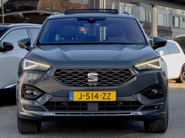 Seat Tarraco 1.5 TSI AUT7 FR PANODAK LEDER 20 INCH-LMV NAVI CAMERA360 CARPLAY PARK-ASSIST LED PDC