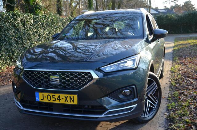 Seat Tarraco 1.5 TSI Xcellence 7 Persoons Automaat/Navi/Pdc/Ecc/Achteruitrijcamera/Stoelverwarming/trekhaak elektrisch uitklapbaar/Virtueel dashboard/Privacy-Glass/Cr-Controle/19-Inc Lmv