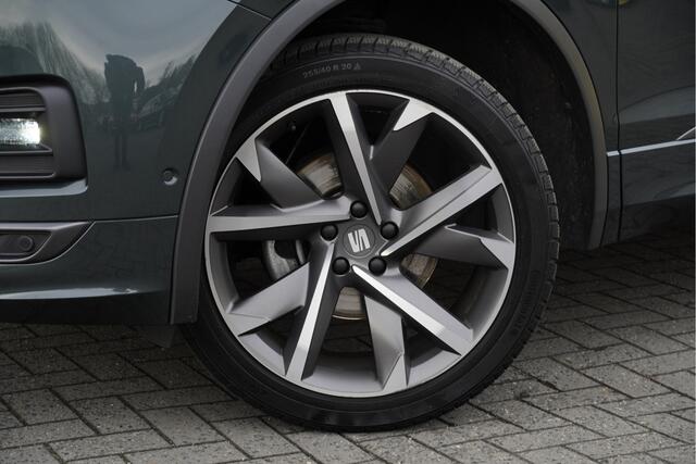 Seat Tarraco 1.5 TSI 150PK! FR Business Intense BJ2022 Lmv 20" | Led V+A | Pdc | Navi | Keyless entry | Elek. trekhaak/achterklep | 360° Camera | App-Connect | Dashboard verlichting | Virtual cockpit | Sportstoelen | Verwarmde voorstoelen/achterbank | Zwarte hemel