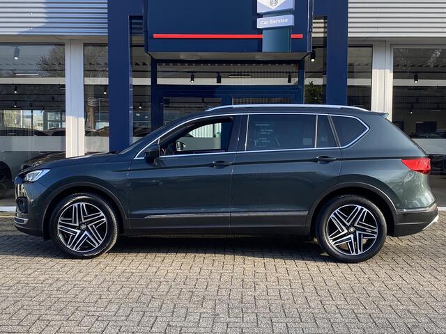 Seat Tarraco 1.5 TSI Xcellence / Automaat / NL-Auto / Vol-Leder / Open-Panodak / Stoelverwarming V+A / Apple-Carplay & Android-Auto / Adaptieve Cruise-Control / Climate-Control / Elektr.-Trekhaak / Elektr.-Achterklep / Keyless / Draadloze-Telefoonlader / DAB Radio-Blu