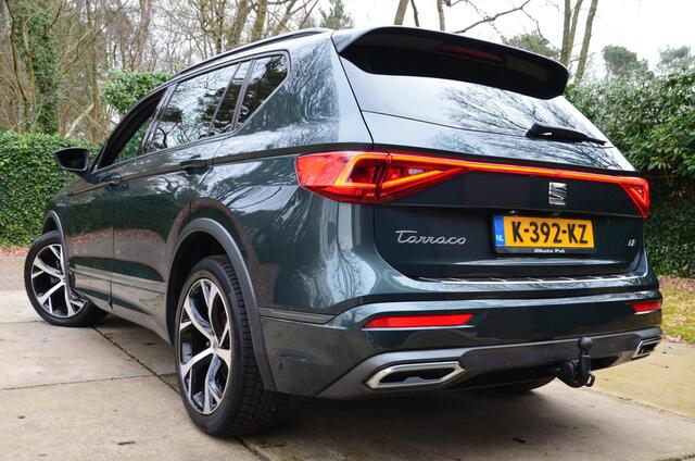 Seat Tarraco 1.5 TSI FR Automaat/Navi/Pdc/Ecc/Stoelverwarming/Leer/360°-camera/Achterbank verwarmd/Driver Assistance Pack/Volledig digitaal instrumentenpaneel/Trekhaak-Wegklapbaar/Privacy-Glass