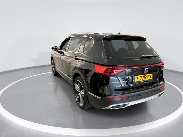 Seat Tarraco 2.0 TSI 190pk DSG 4DRIVE Xcellence Limited Ed 7p. · Panoramadak · Elek. Voorstoel · Beats Audio · Afneembare Trekhaak · 20'' Inch · Verwarmde stoelen & achterbank · Camera ·