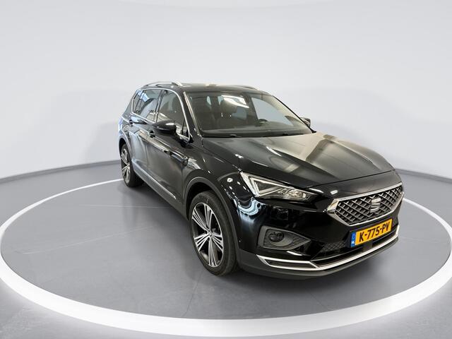 Seat Tarraco 2.0 TSI 190pk DSG 4DRIVE Xcellence Limited Ed 7p. · Panoramadak · Elek. Voorstoel · Beats Audio · Afneembare Trekhaak · 20'' Inch · Verwarmde stoelen & achterbank · Camera ·