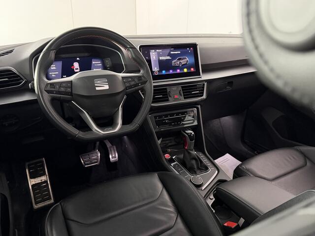 Seat Tarraco 1.4 TSI e-Hybrid PHEV FR / AUTOMAAT/ LEER/ PANO/ PARK.SENSOR.V+A/ CAMERA/ DCC/ STUUR+STOELVERWARM.V+A/ MEMORYSEAT/ ACC/ FULL LINK/ ELEK.KLEP/ KEYLESS/ DODEHOEK/ DAB/ CLIMA/ NAVI/ LED/ 20'' LMV
