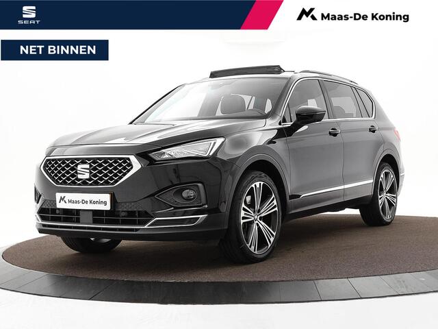 Seat Tarraco 2.0 TSI 190pk DSG 4DRIVE Xcellence Limited Ed 7p. · Panoramadak · Elek. Voorstoel · Beats Audio · Afneembare Trekhaak · 20'' Inch · Verwarmde stoelen & achterbank · Camera ·