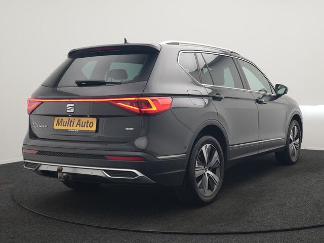 Seat Tarraco 1.4 TSI e-Hybrid Xcellence PHEV 245pk Dealer O.H. | Trekhaak Af Fabriek | Adaptive Cruise | Camera | Alcantara Sportstoelen Verwarmd | Apple Carplay | Keyless | Blis | Stuur Verwarmd | Navigatie | DAB | Plug In Hybrid |