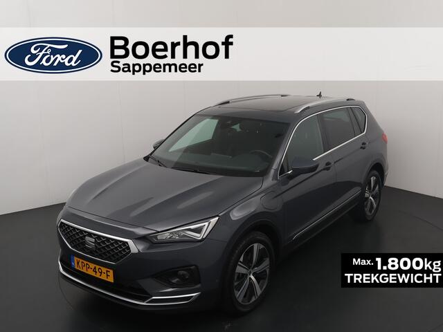 Seat Tarraco 1.4 TSI 245 pk e-Hybrid PHEV Xcellence | Trekhaak | Stoel & Stuurwiel verwarming | Adapt. cruise | Dodehoek detectie | Pano | Clima |