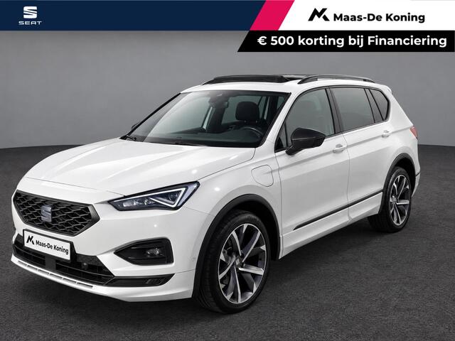 Seat Tarraco 1.4TSIe-Hybrid 180kW/245PK PHEV FR · Leder · Trekhaak · Panoramadak · Camera · Stoel & achterbankverwarming · Apple/Android Car Play ·