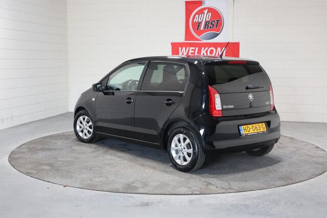 Skoda CITIGO 1.0 Greentech Expedition, Airco, Cruise control, 5 deurs, Leder stuur, 100% onderhouden, Navigatie, Lichtmetaal, Isofix, In hoogte verstelbare stoel