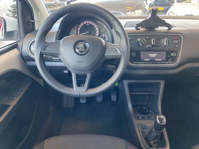 Skoda CITIGO 1.0 Greentech Ambition,Airco,Cruisecontrol,Bluetooth,Elektrischpakket,Suurbekrachting Snelheidsafhankelijk,Regensensor,Ipod Aansluiting