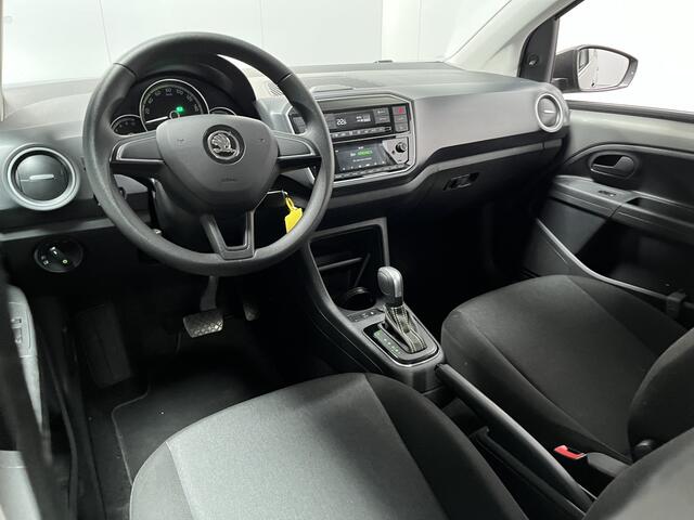Skoda E-Citigo e-iV EV Ambition / SOH 93%/ AUTOMAAT/ CRUISE/ CLIMATE/ STOELVERWARMING/ BLUETOOTH/ PARK. SENSOREN/ 5 DEURS