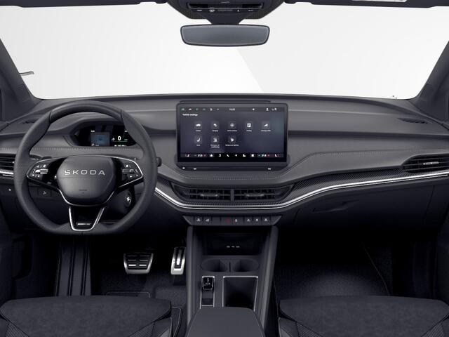 Skoda Elroq Sportline Elektromotor 210 kW / 286 PK SUV Elektri | Clever Pakket | Trekhaak wegklapbaar | 1000,- Inruilvoordeel!!