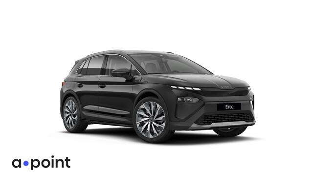 Skoda Elroq 85 Business Edition 286 pk | Business Upgrade Pakket ADVANCDED | Leder zwart | 21 inch lichtmetalen velgen